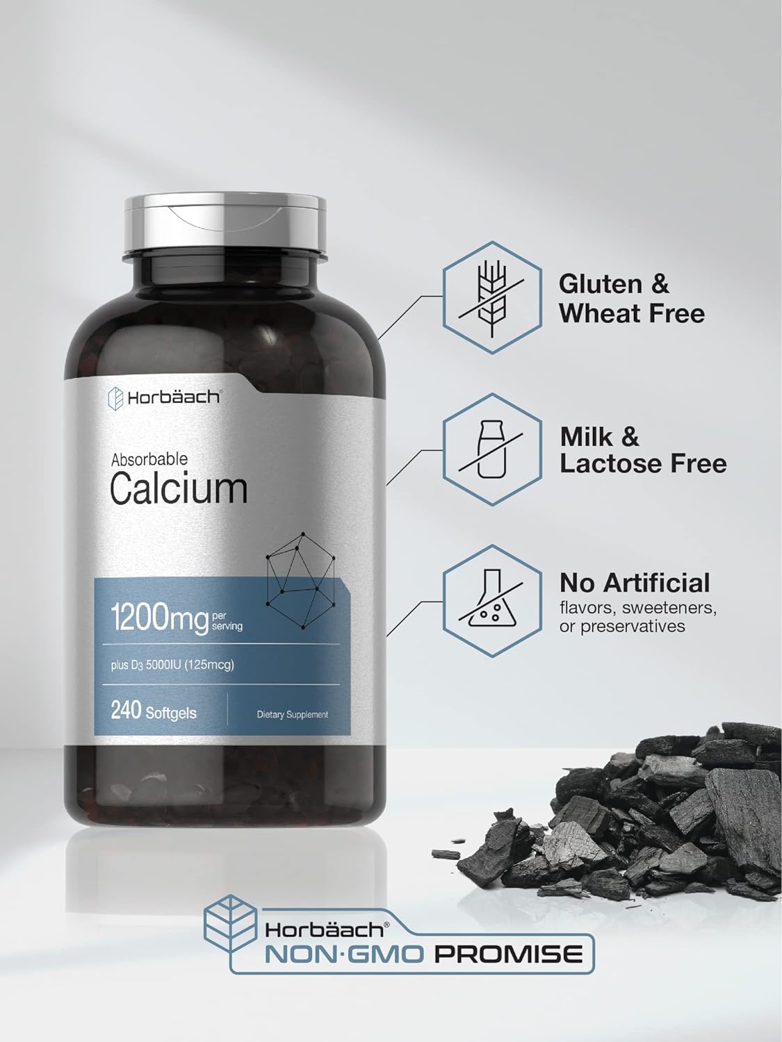 Calcium  with Vitamin D3 240 Softgels