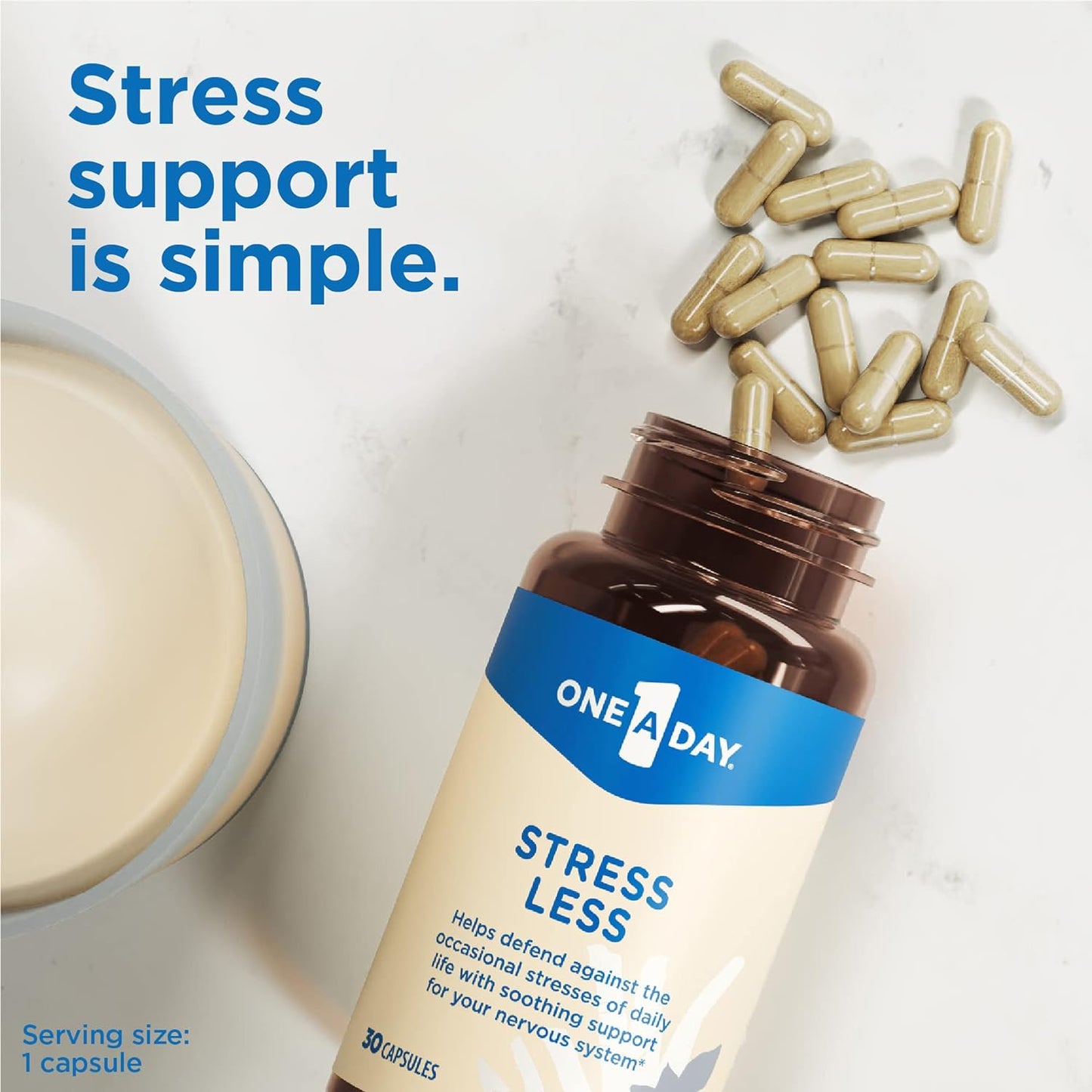 One A Day Stress Supplement – Occasional Stress Relief 30 capsules