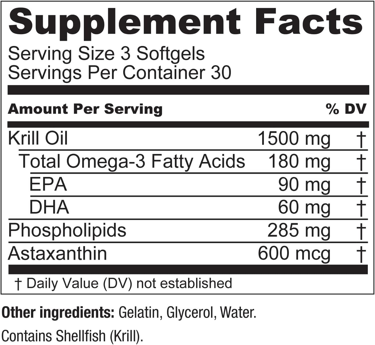 Live Conscious KrillWell, Joint, and Cognitive Support -90 softgels