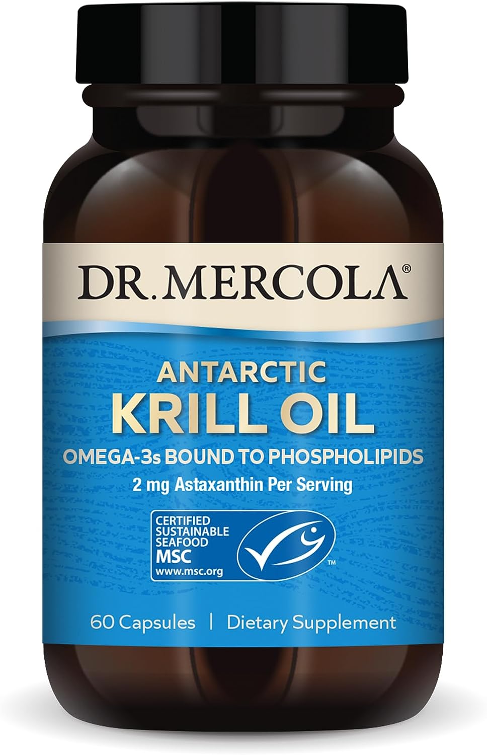 Dr. Mercola Antarctic Krill Oil 60 Capsules