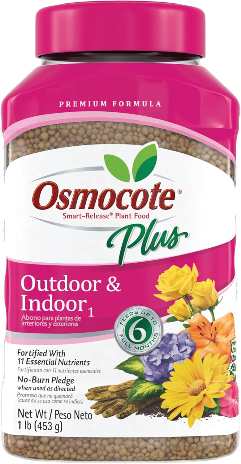 Osmocote Smart-Release Plant Food Plus Outdoor & Indoor, 1 lb.