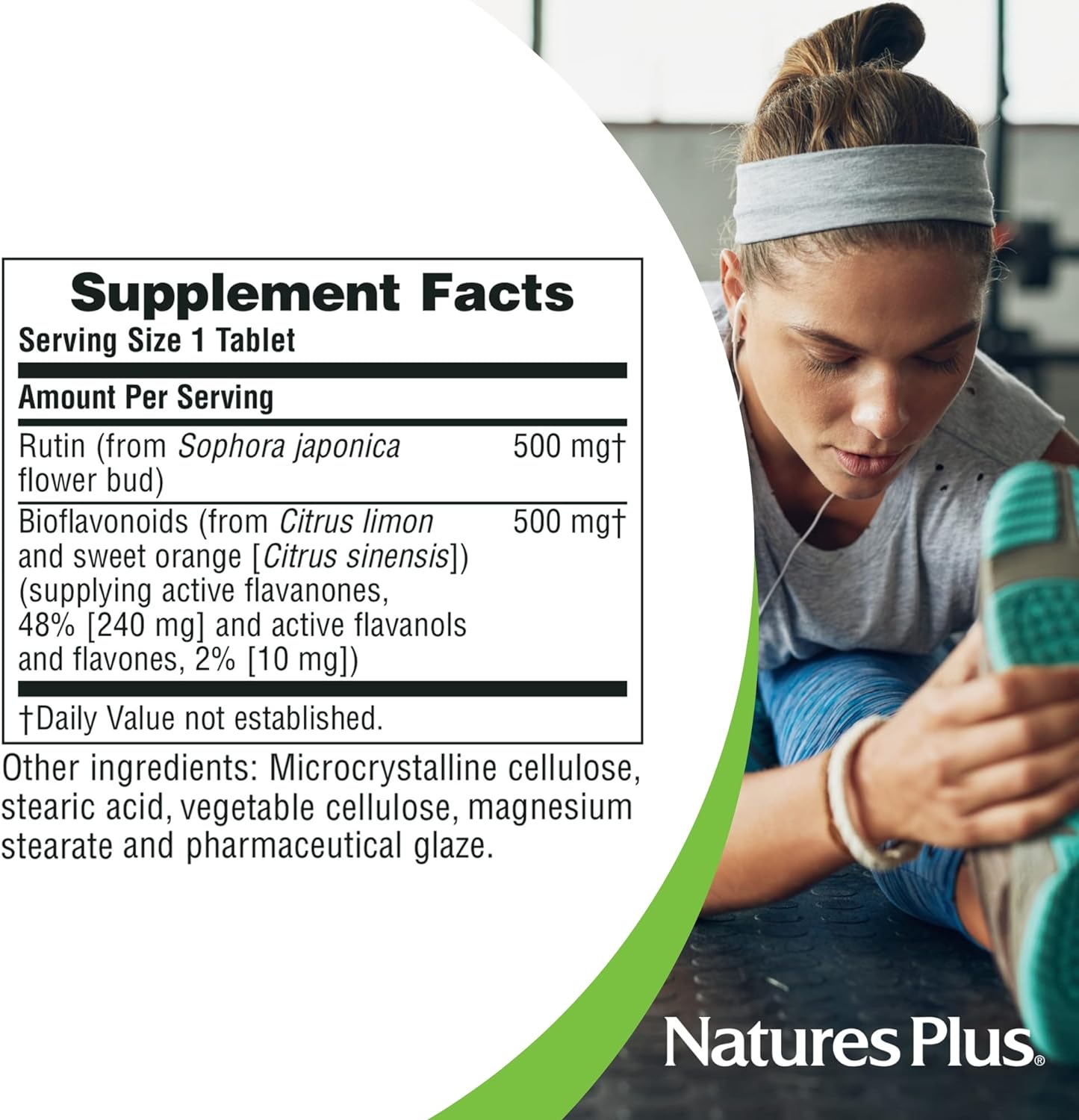 Nature's Plus - Biorutin, 1000 mg, 90 Tablets