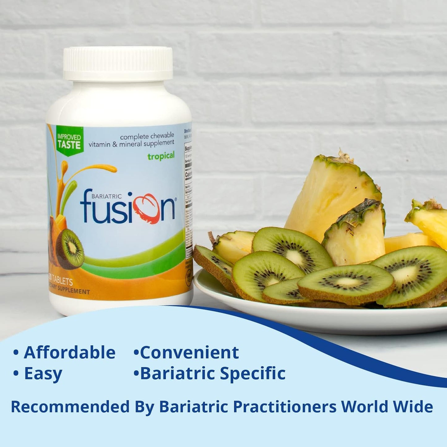 Bariatric Fusion Tropical Complete Chewable - 120 Tablets