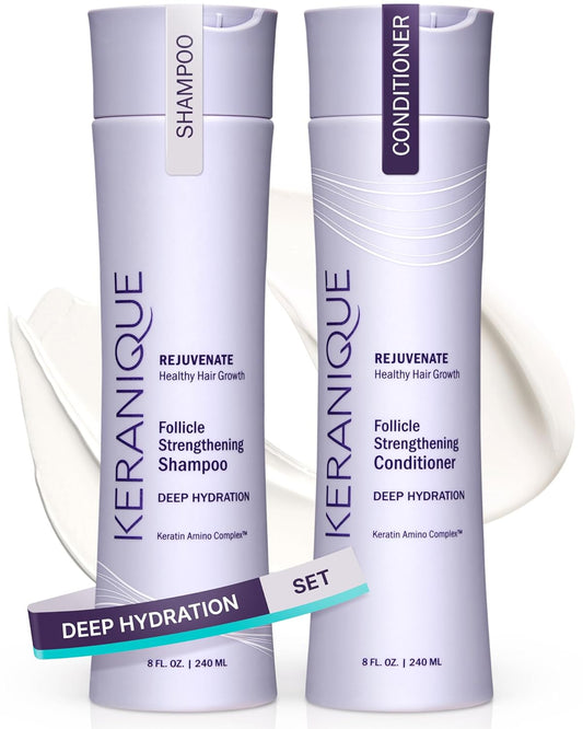 Keranique Hydrating Shampoo and Conditioner Set