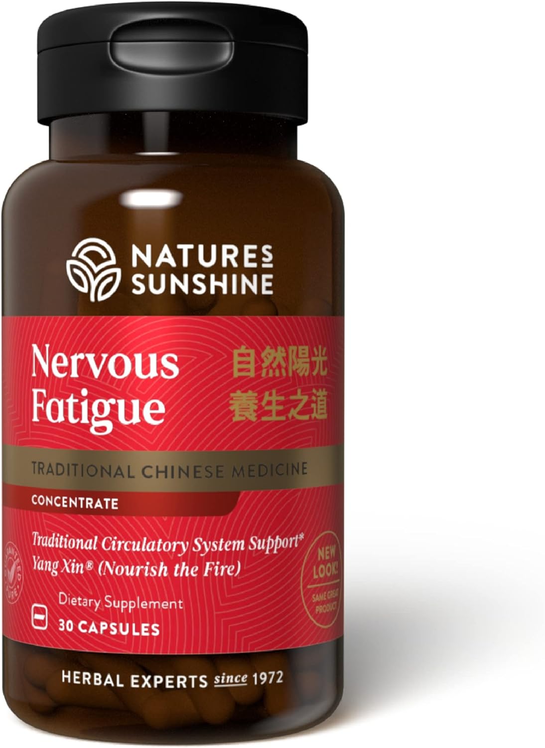 Nature's Sunshine Nervous Fatigue TCM Concentrate 30 Capsules