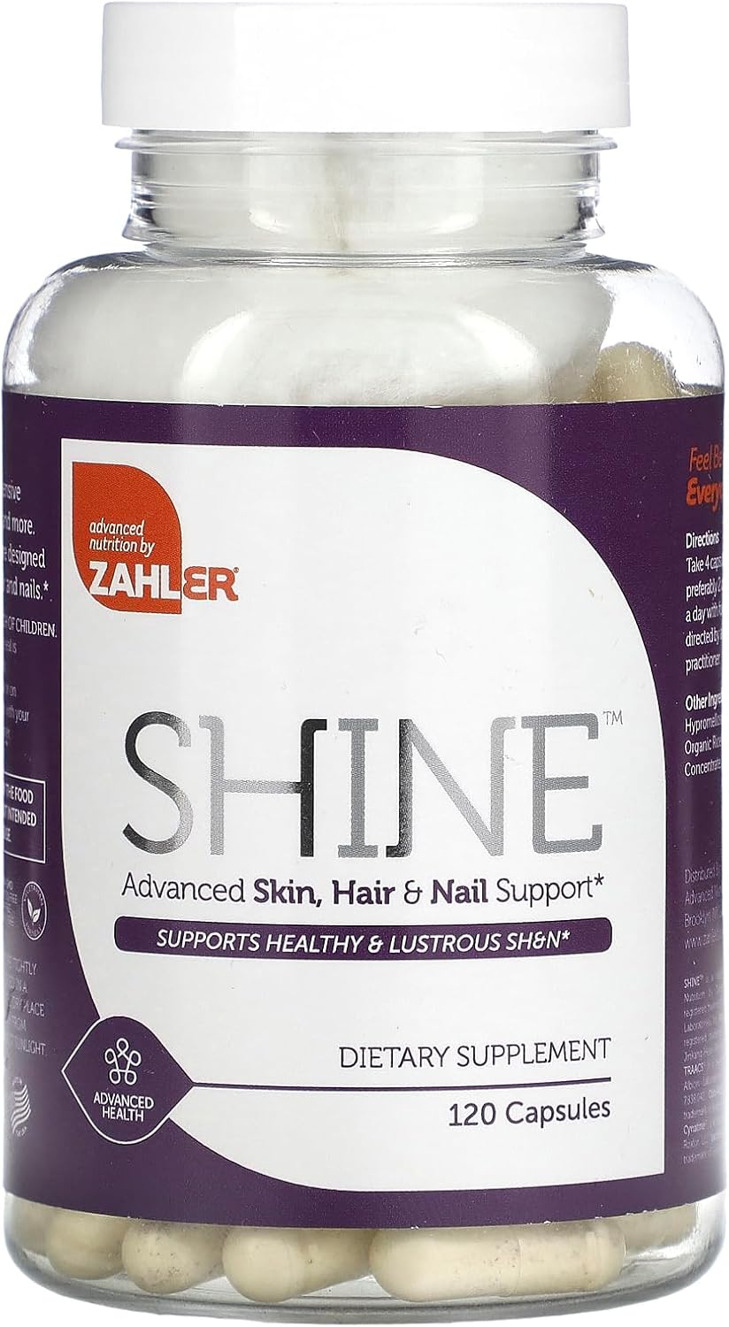 Zahler Shine, Hair Growth Supplement,60 Capsules