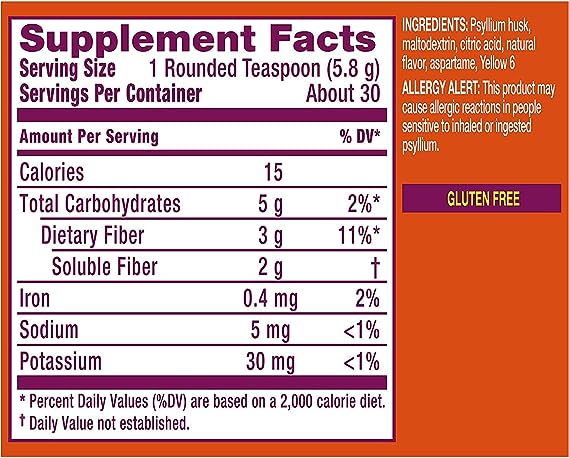 Metamucil, 14-Day Cleanse,  Sugar-Free, Citrus Flavor, (6.1 OZ)