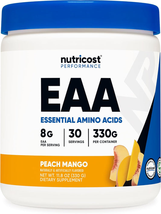 Nutricost EAA Powder 30 Servings (Peach Mango)