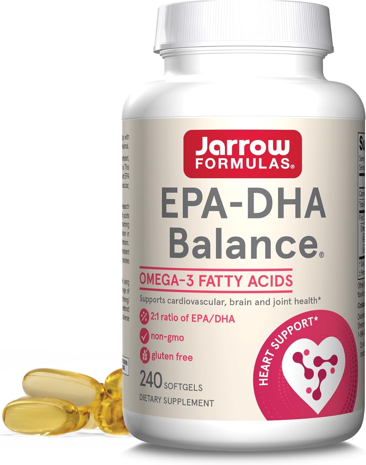 Jarrow Formulas EPA-DHA Balance 240 Softgels