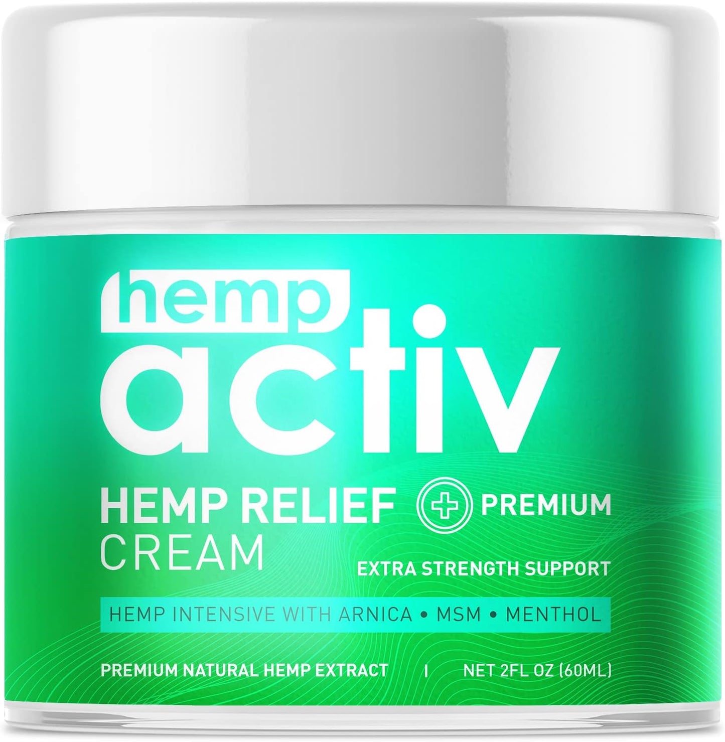 HEMPACTIV Joint & Muscle Relief Cream, Infused with Hemp, Menthol