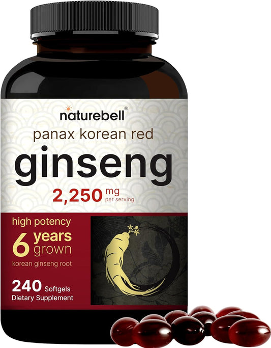 Korean Red Ginseng  240 Softgels