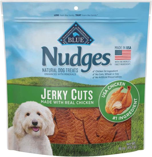 Blue Buffalo Nudges Jerky Cuts Natural Dog Treats