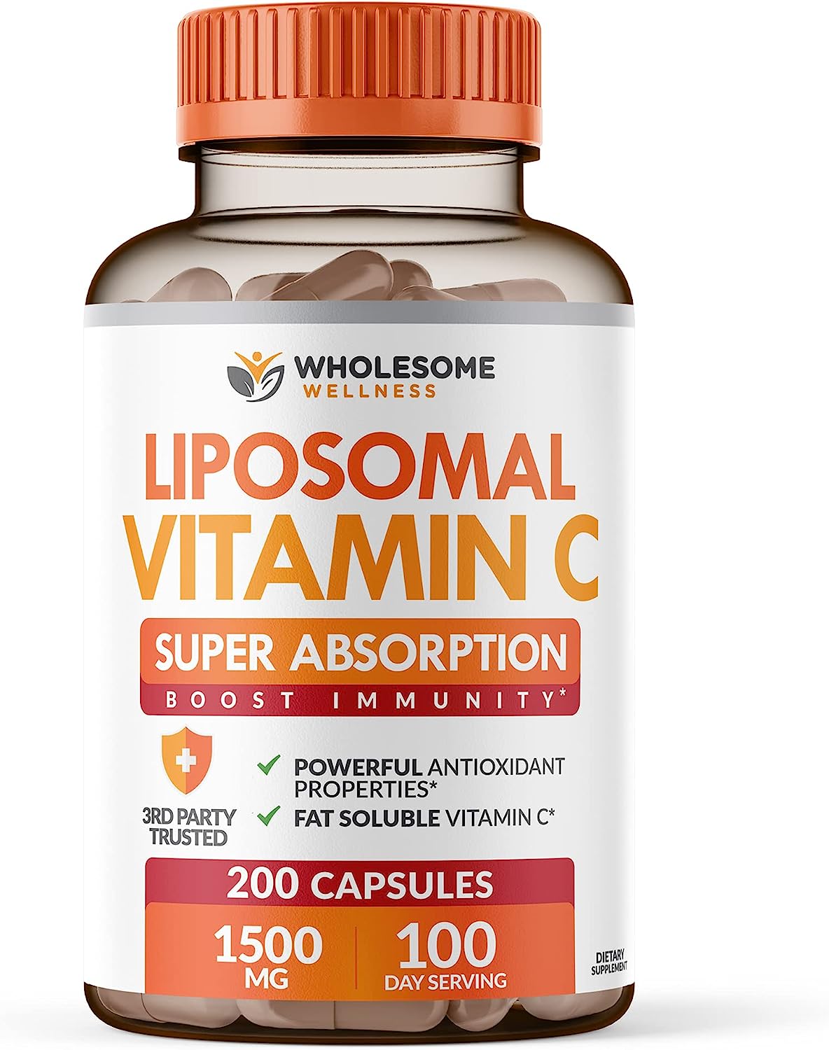 Liposomal Vitamin C Capsules 200 capsules