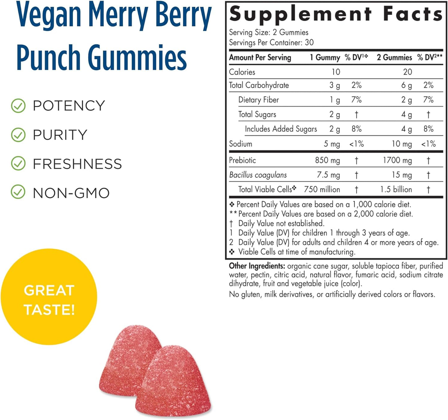 Nordic Naturals Kids Nordic Flora  60 Probiotic Gummies