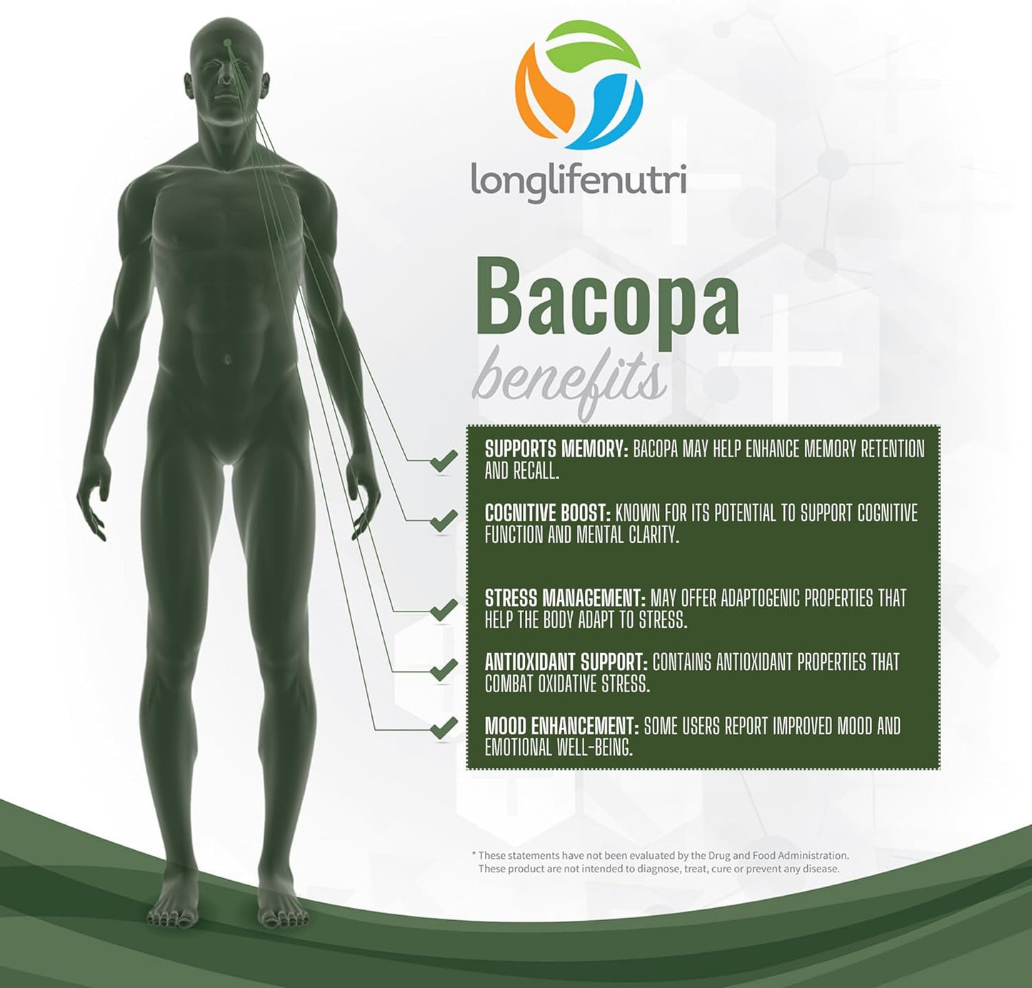 Organic Bacopa Monnieri  Softgels