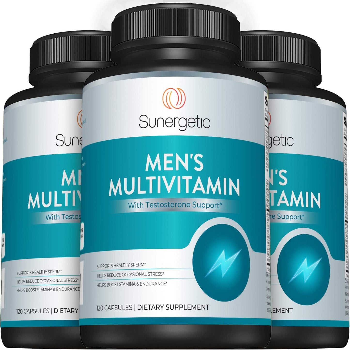 Sunergetic Premium Men’s Support Supplement– 120 Capsules