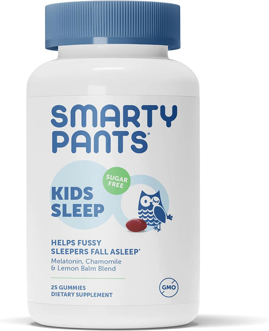 SmartyPants Kids Melatonin Gummy, Sugar Free Gummies  25 count