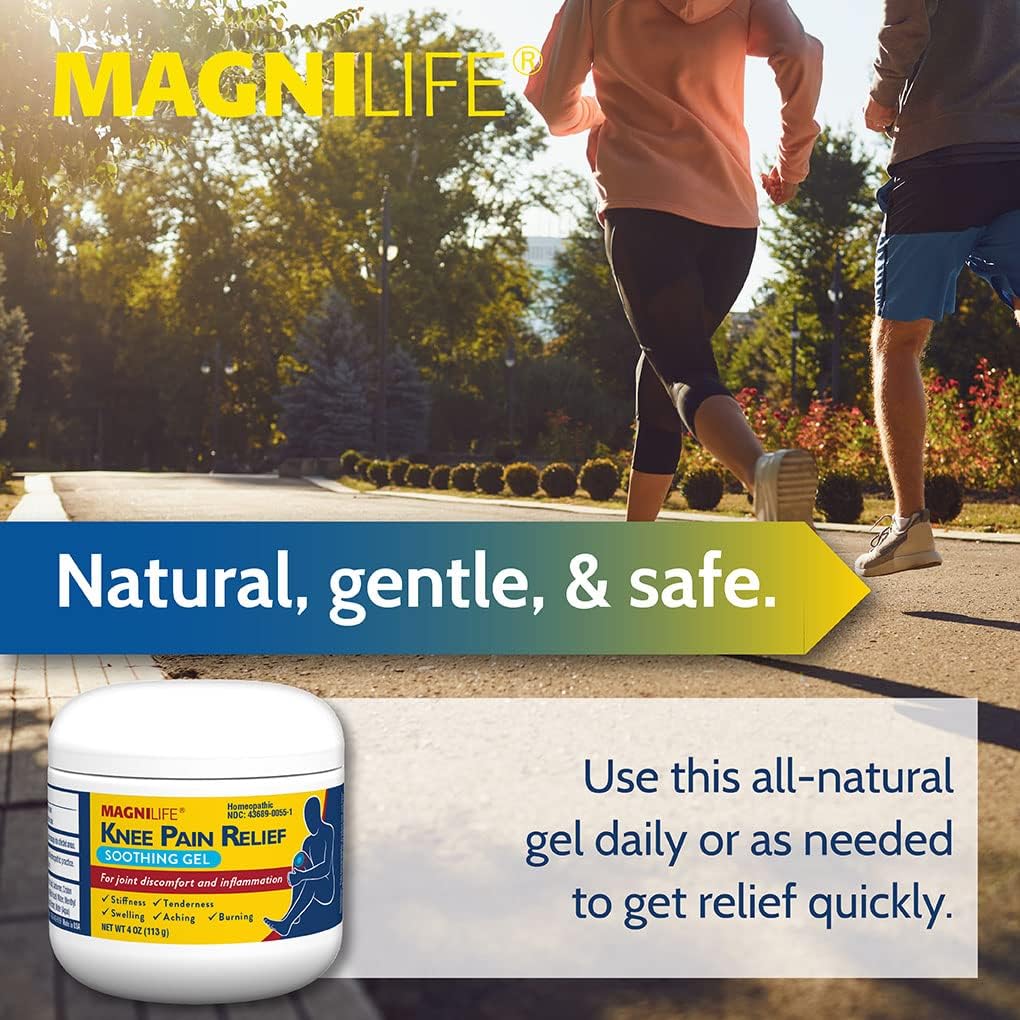 MagniLife Knee Pain Relief Soothing Gel,4oz.