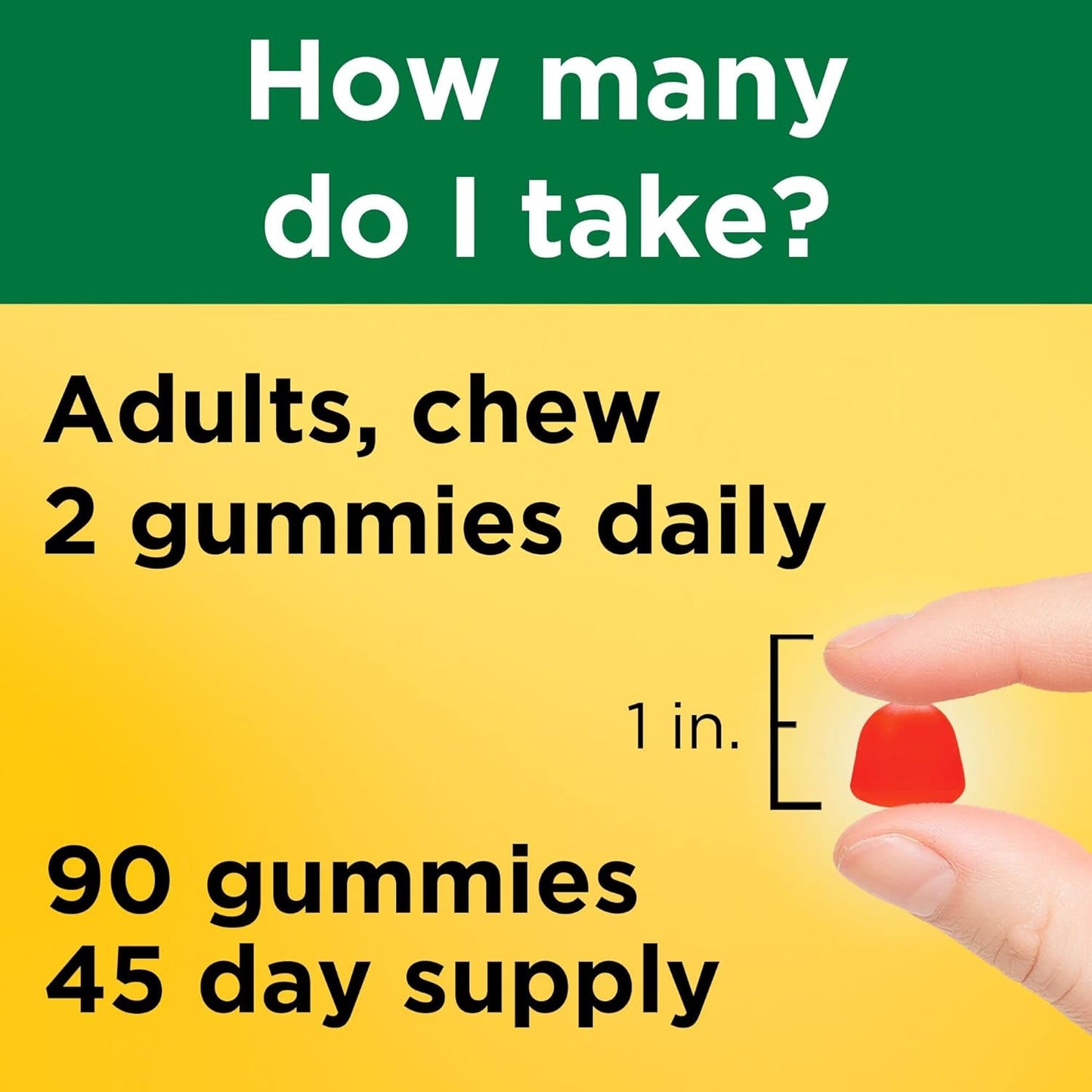 Nature Made Vitamin D3 2000 IU (50 mcg) 90 Gummies