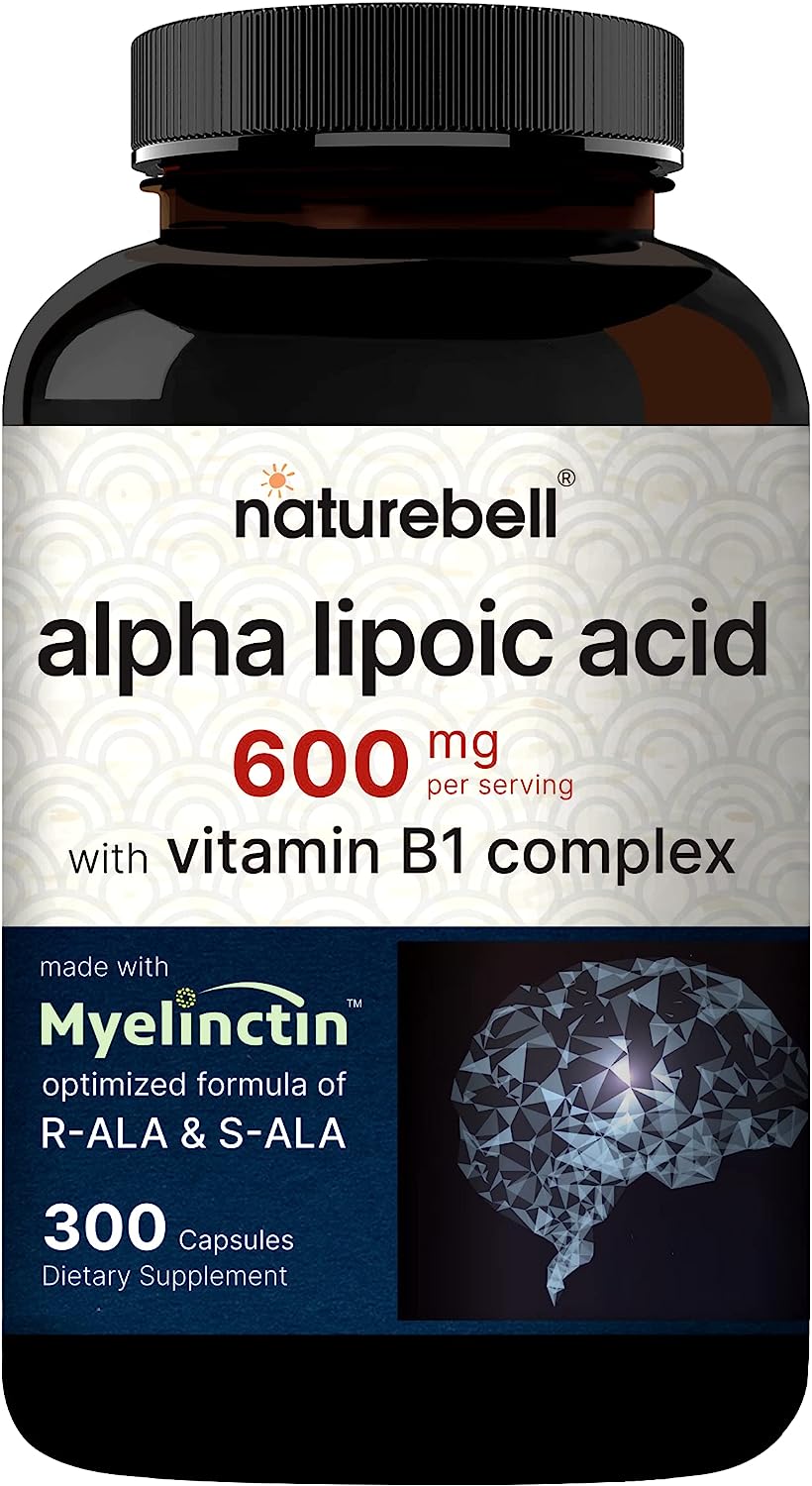 NatureBell Alpha Lipoic Acid 300 Capsules