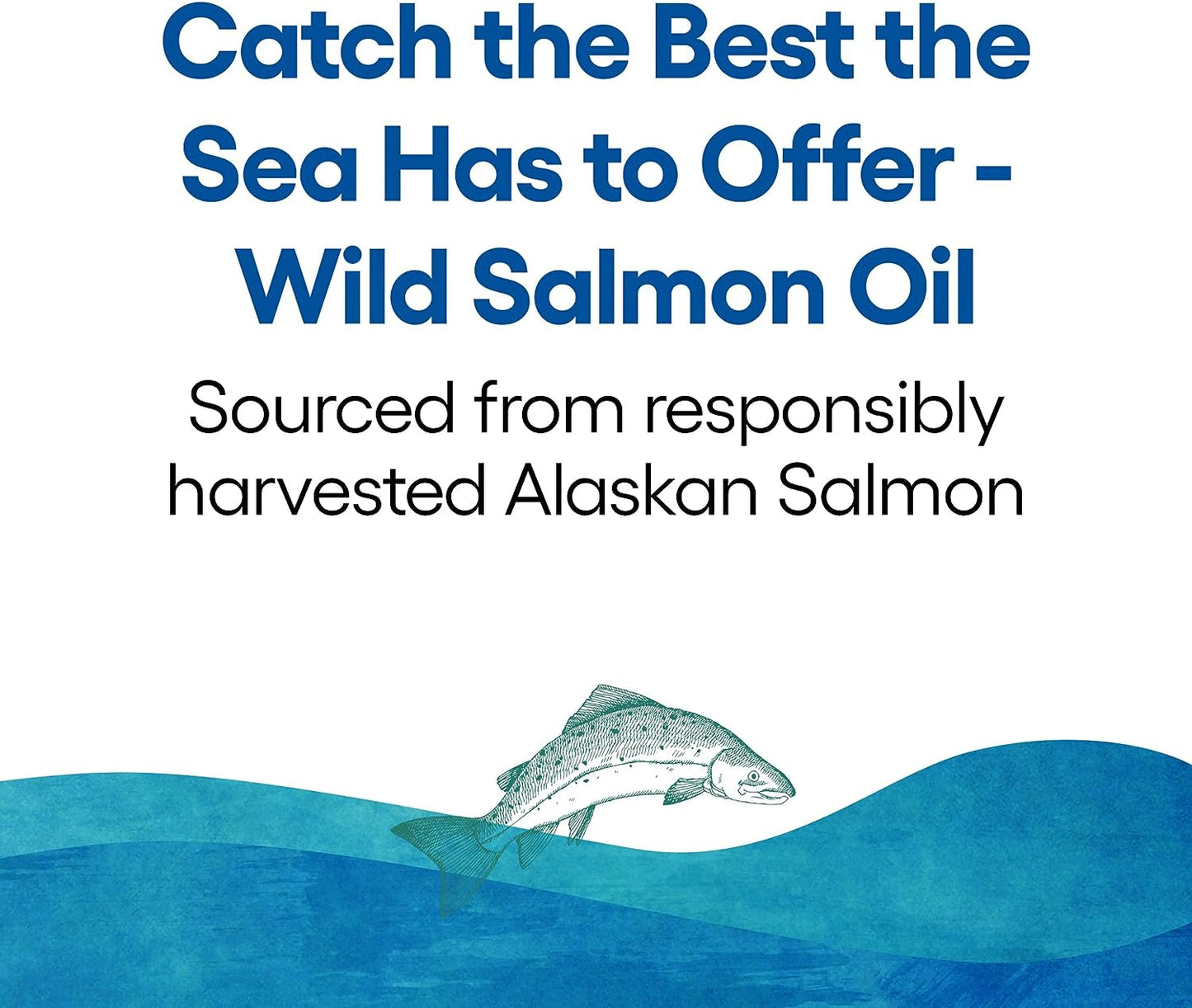 Natural Factors, Wild Alaskan Salmon Oil Provides Omega-3, EPA, DHA & Vitamin D, Supports Brain & Heart Health, 180 Count