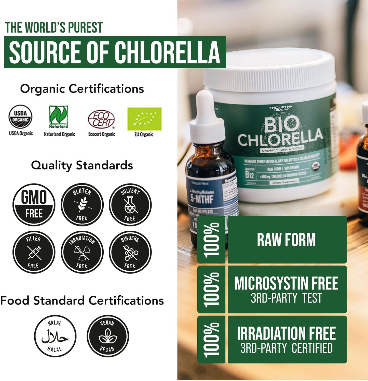 Organic Chlorella Powder