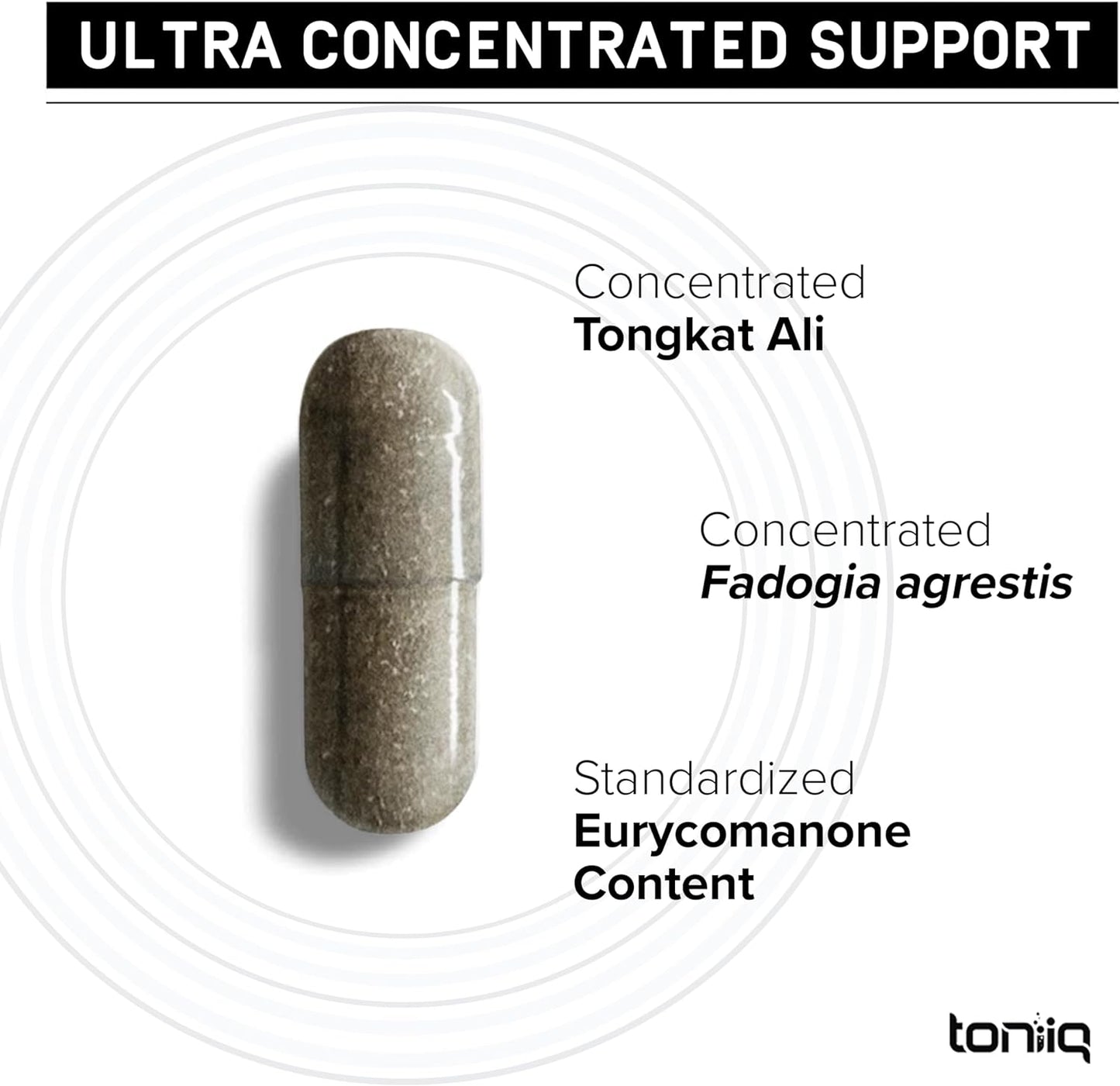 Ultra Concentrated 69,000mg Tongkat Ali Fadogia Agrestis Blend - 120Ct