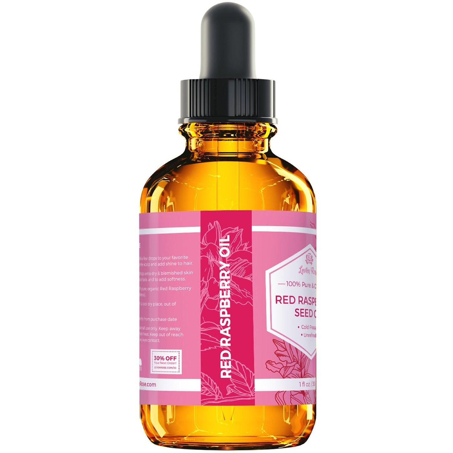 Leven Rose Red Raspberry Seed Oil Organic