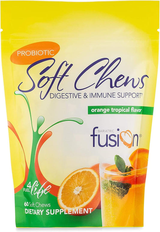 Bariatric Fusion Bariatric Probiotic Soft Chews - 60 Count