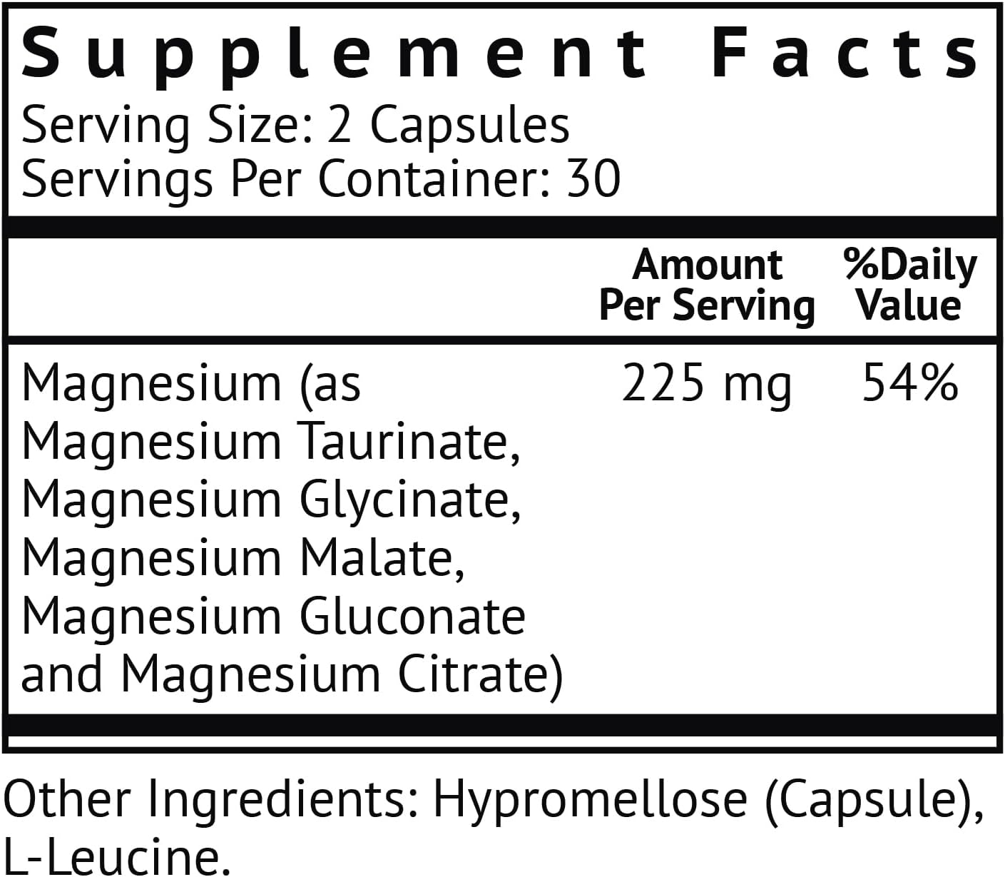 Biolor Magnesium Complex Supplement ,60 capsules