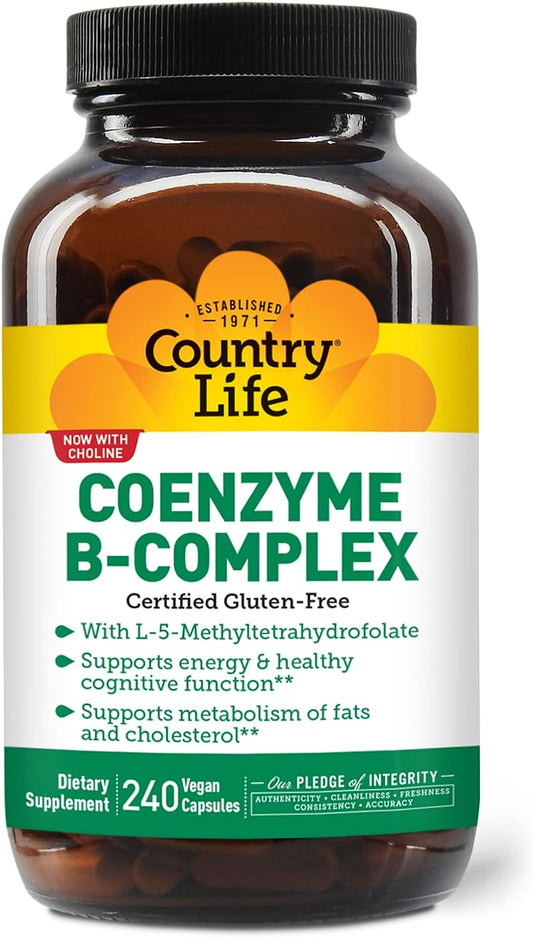 Country Life Coenzyme B Complex, 240-Count