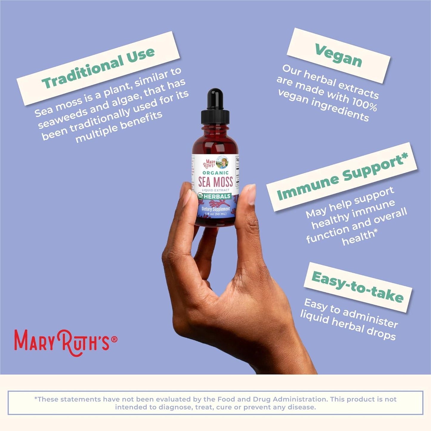 MaryRuth's Irish Sea Moss Liquid Drops