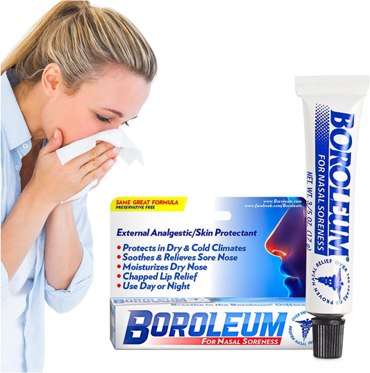 Boroleum for Nasal Soreness