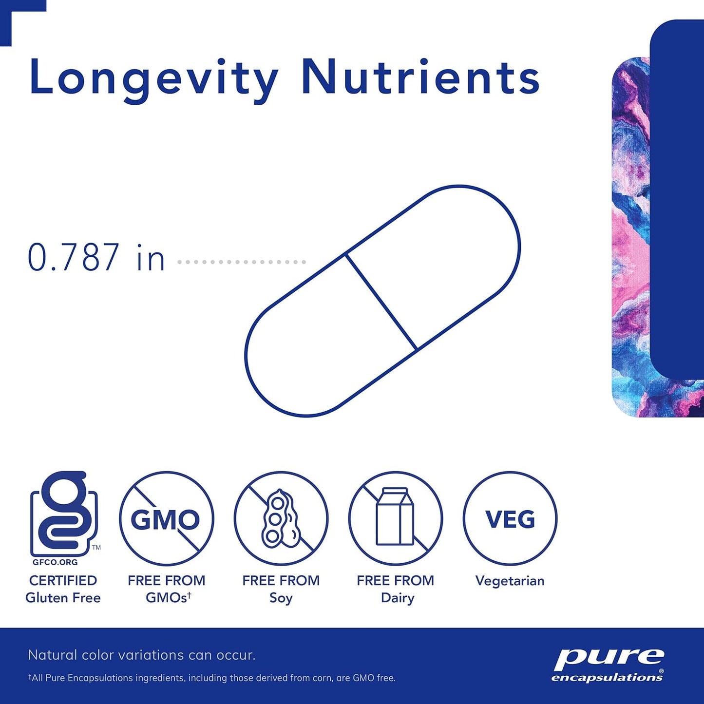 Pure Encapsulations Longevity Nutrients  120 Capsules