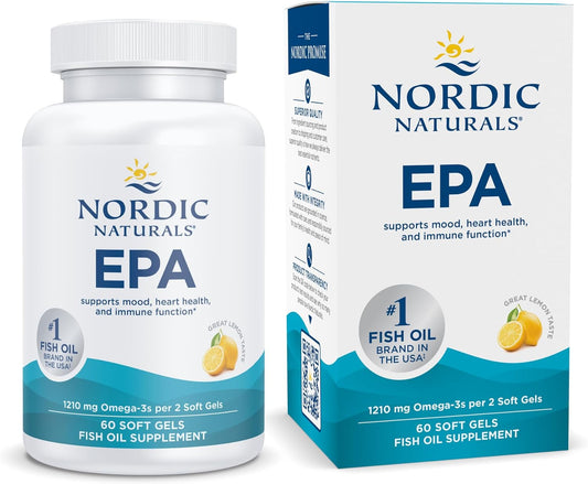 Nordic Naturals EPA, Lemon - 60 Soft Gels