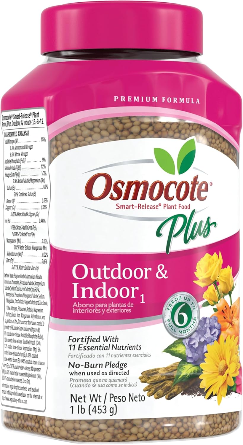 Osmocote Smart-Release Plant Food Plus Outdoor & Indoor, 1 lb.