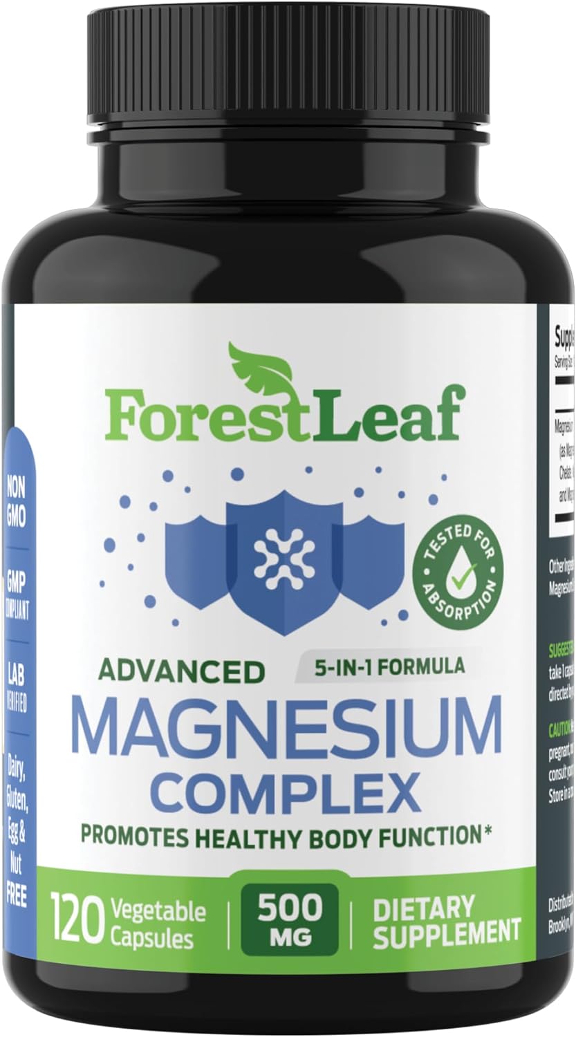 Advanced Magnesium Complex 500mg -120 capsules