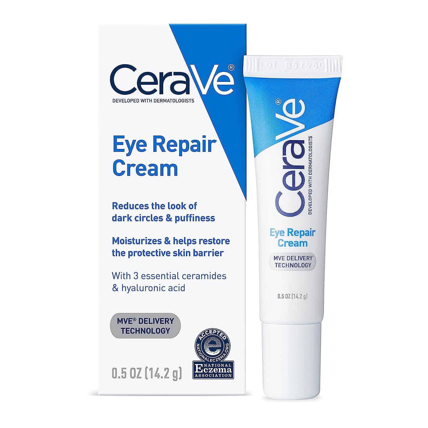 CeraVe Eye Repair Cream Under Eye Cream for Dark Circles