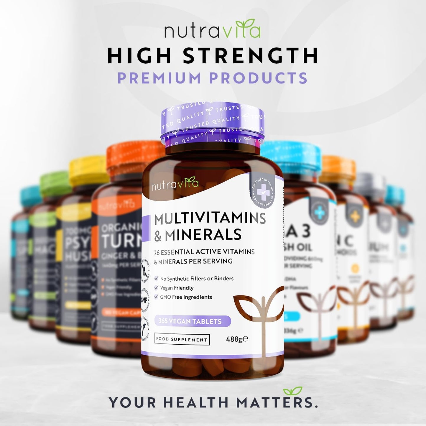 Multivitamins & Minerals - 365 Vegan Multivitamin Tablets