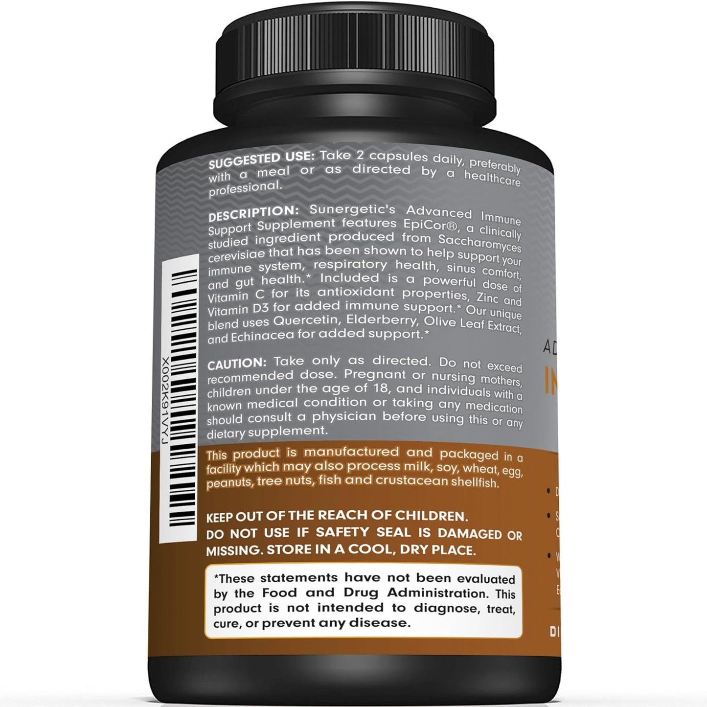 Premium Immune Support Supplement –60 capsules