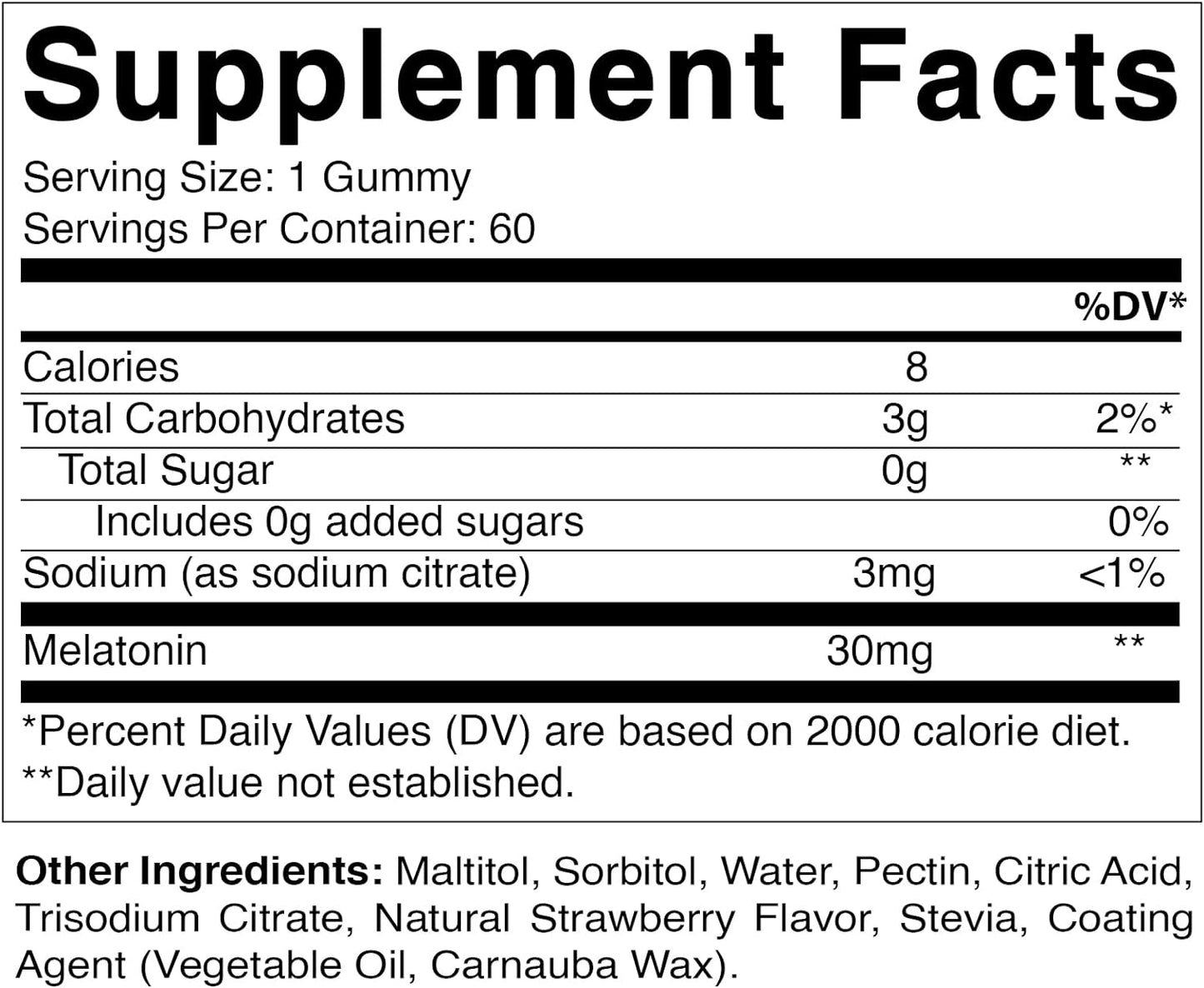 Vitamatic Sugar Free Melatonin 60 Gummies