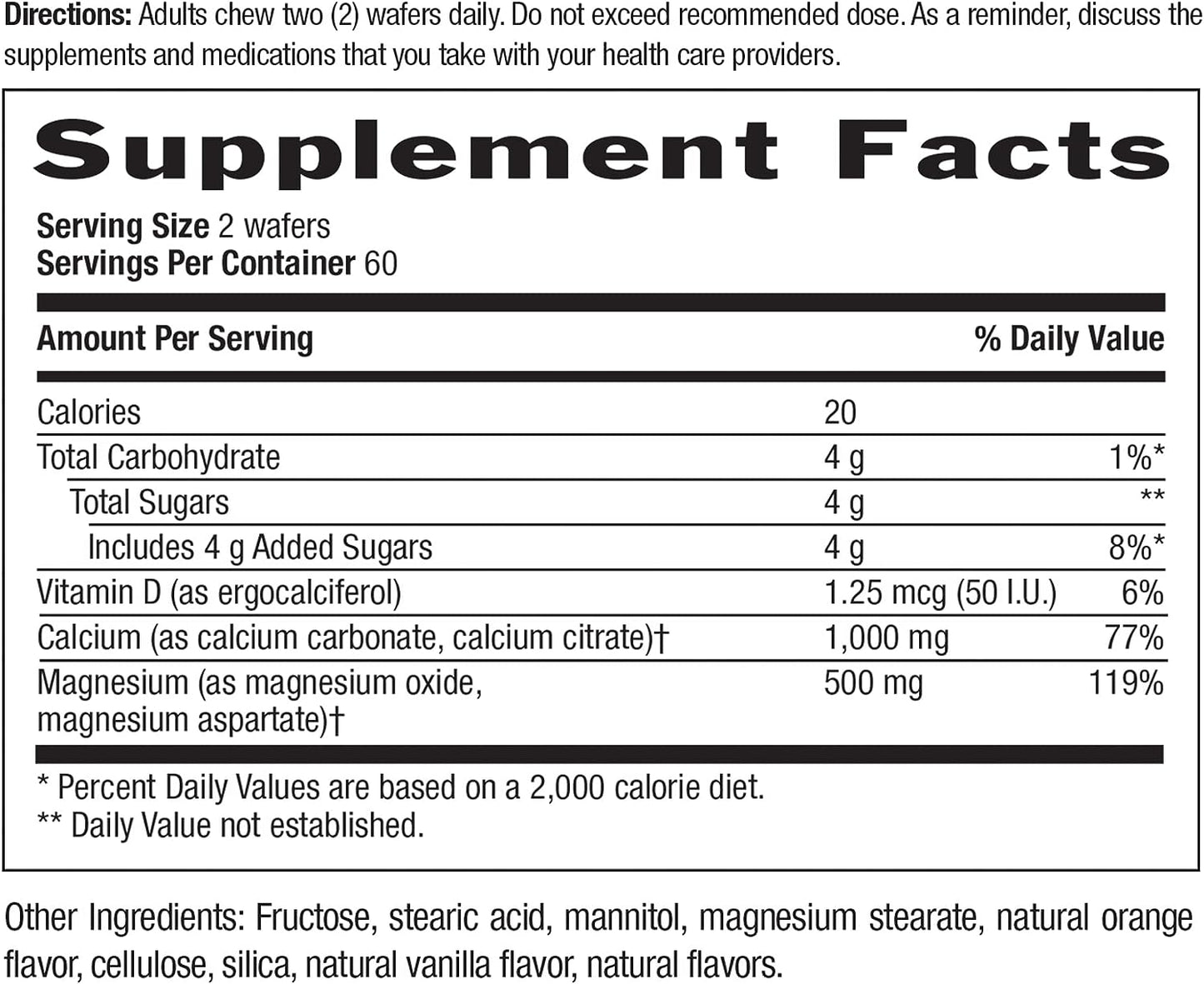 Country Life Cal-Snack, Chewable Calcium, Magnesium with Vitamin D,120 count