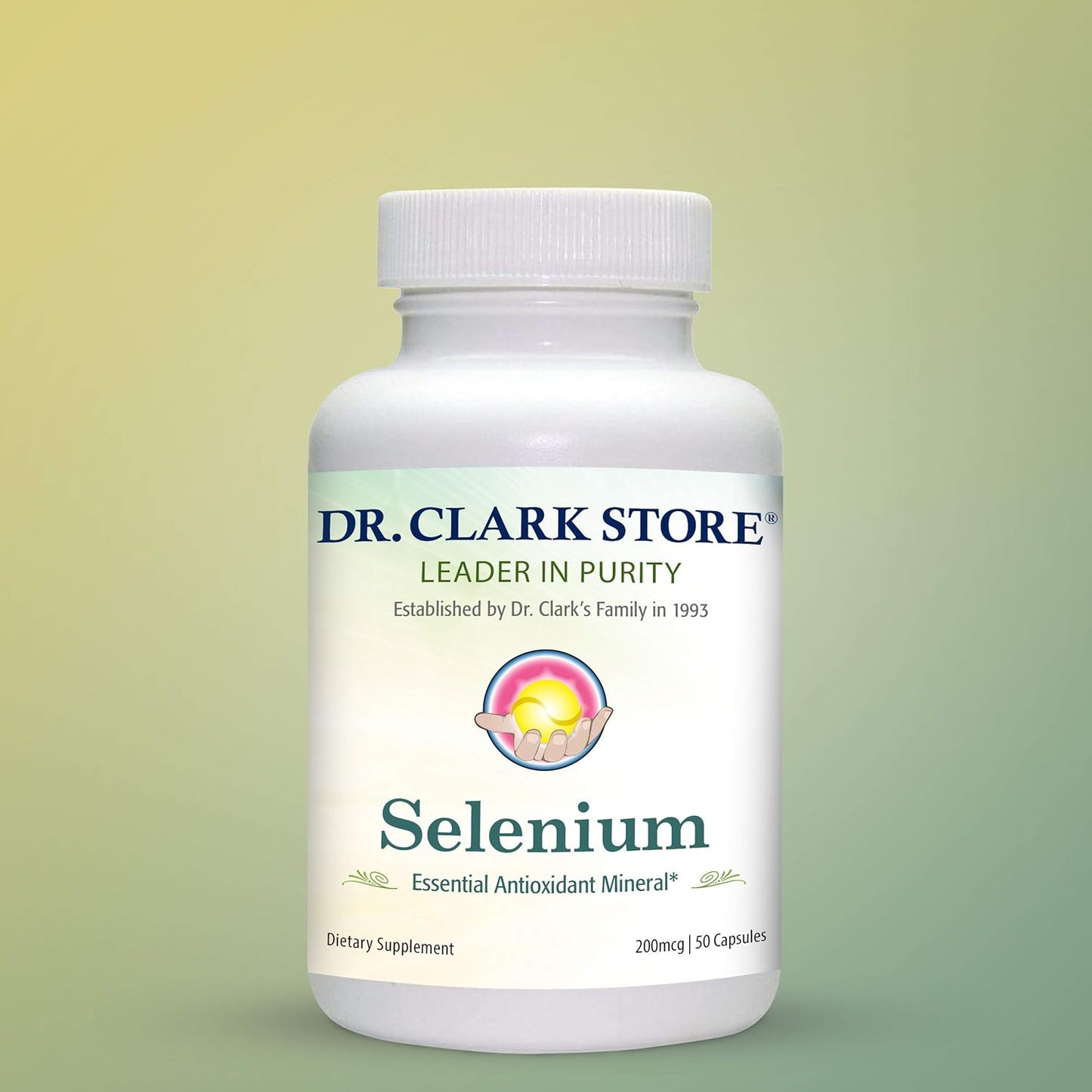 Dr. Clark Selenium Supplement 200 Mcg - 50 Capsules