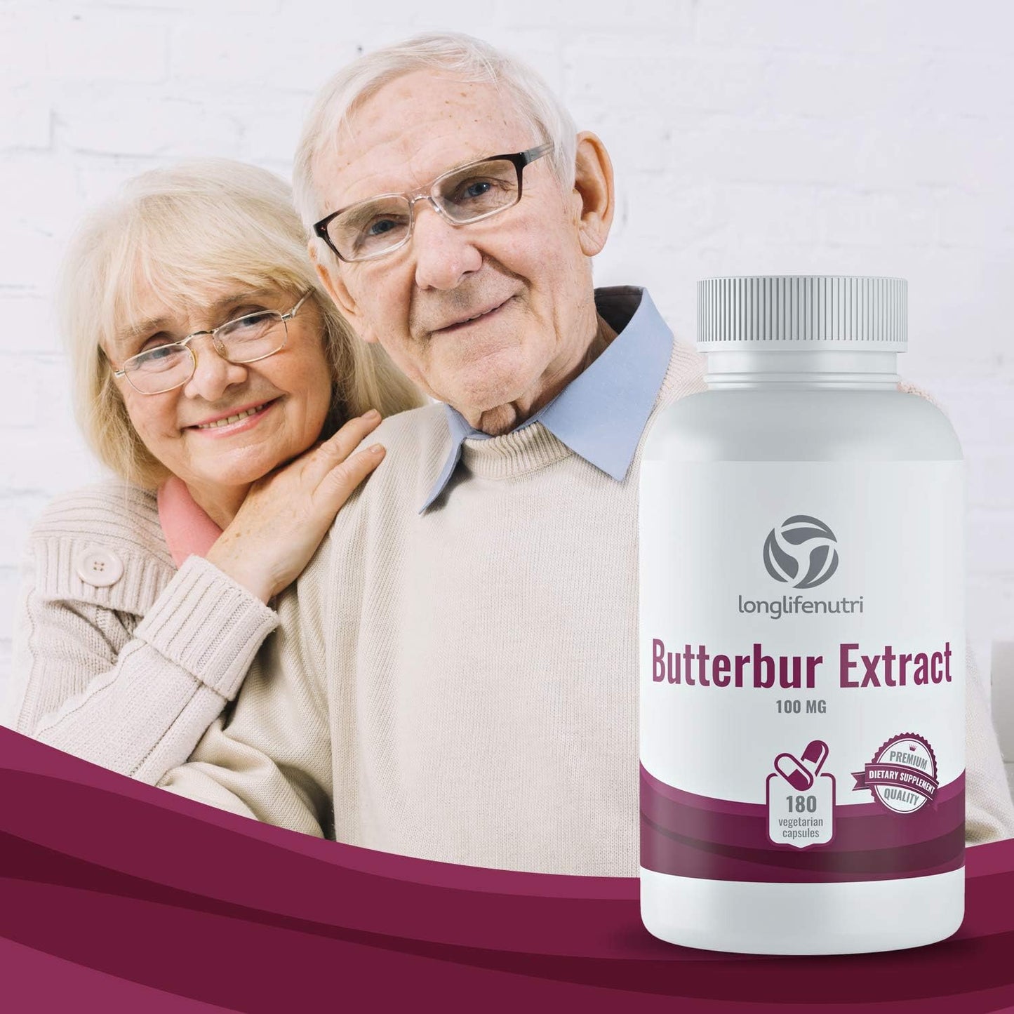 Butterbur Extract  180 Vegetarian Capsules