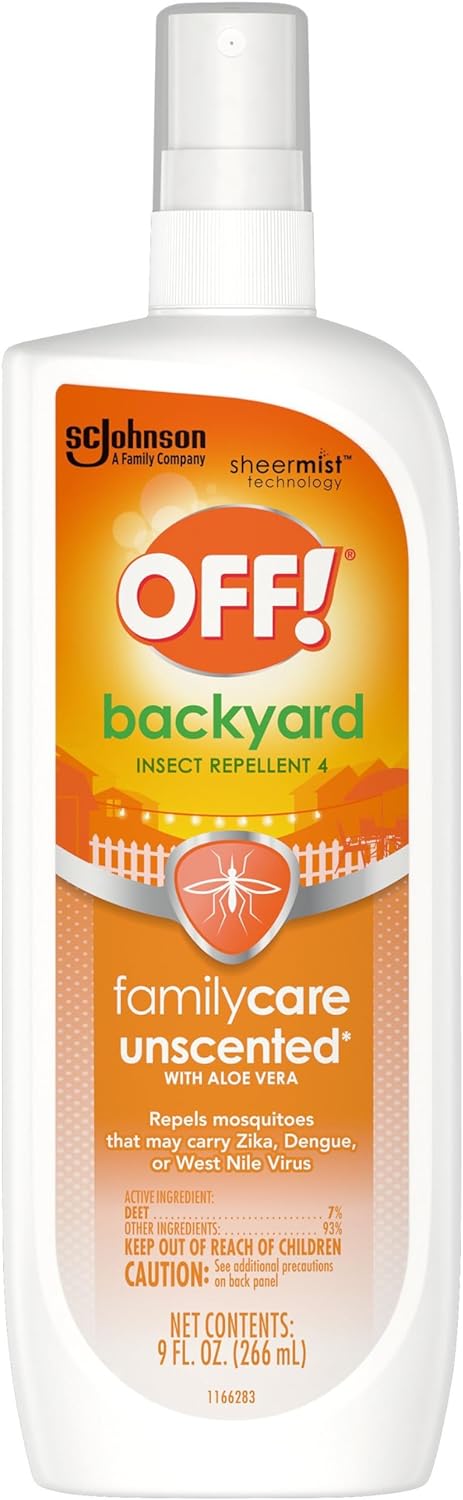 OFF! Family Care Insect & Mosquito Repellent Spritz Against Mosquitoes, 9 Oz