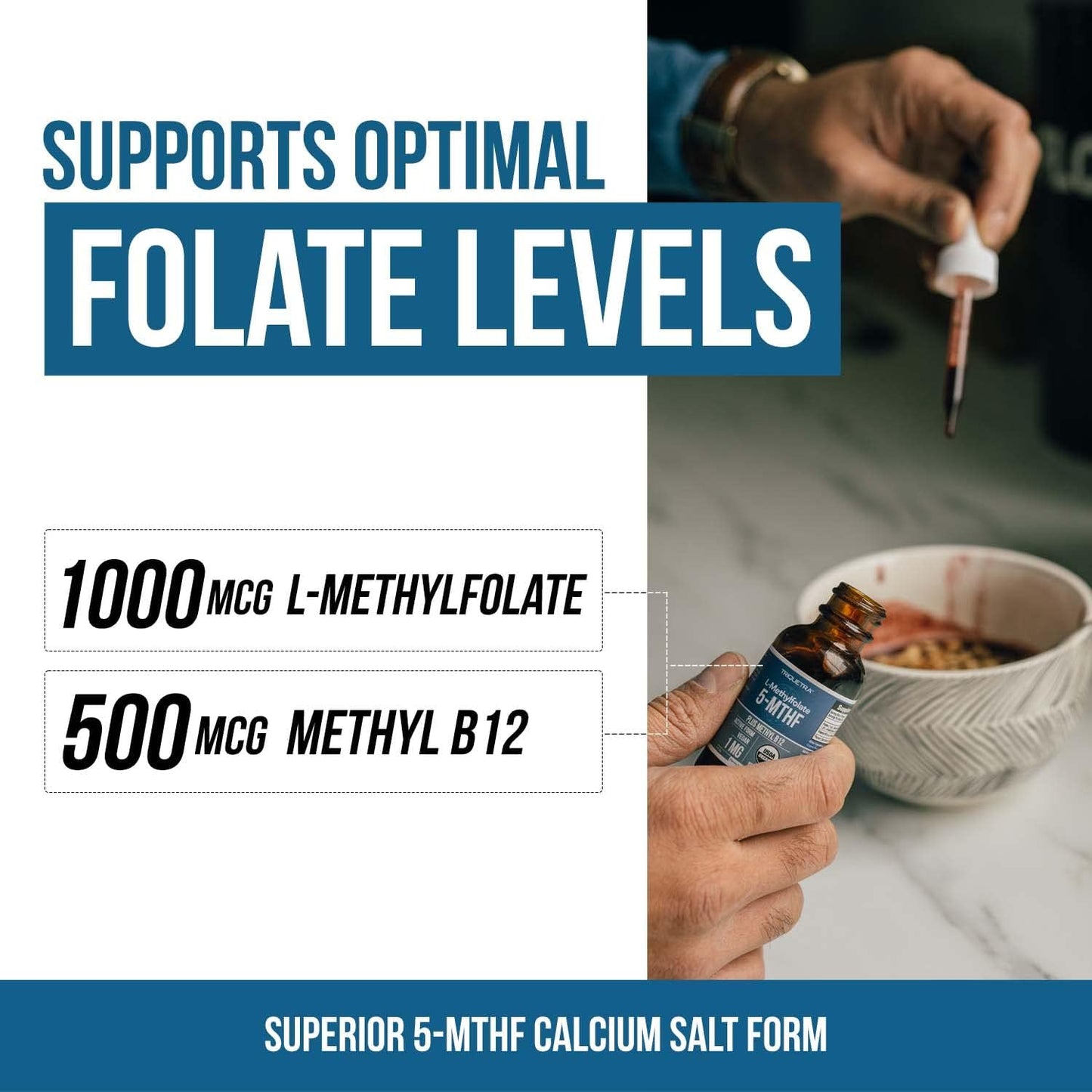 Organic Methyl Folate  + Methyl B12 Cofactor