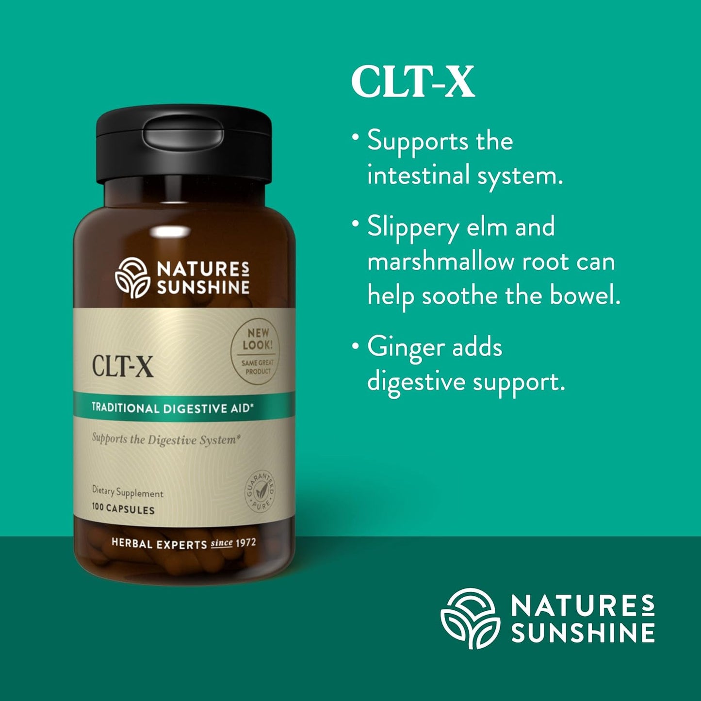 Nature's Sunshine CLT-X, 100 Capsules