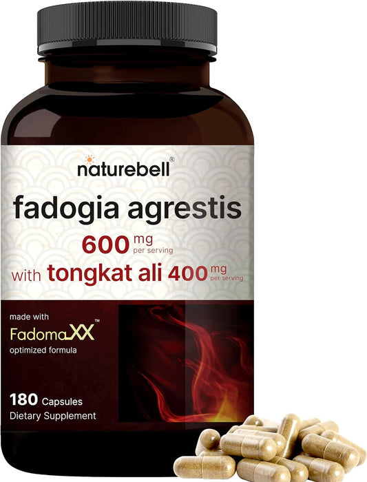 NatureBell Fadogia Agrestis  Complexed with Tongkat Ali  180 Capsules