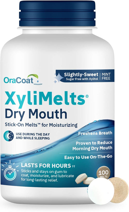 OraCoat XyliMelts Dry Mouth Relief 100 Count