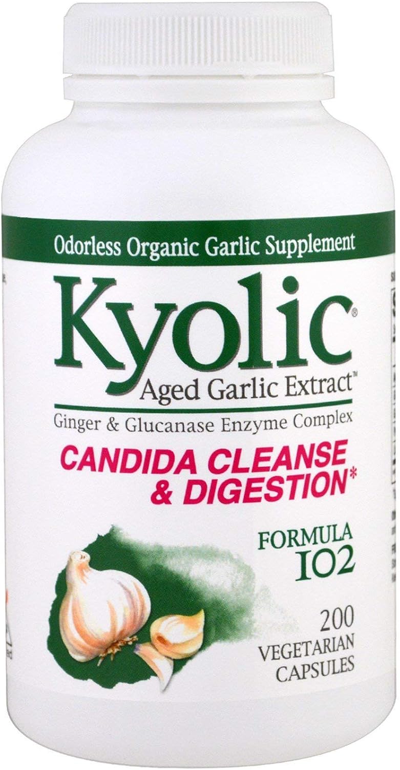 Kyolic 102 Garlic W/Enzyme Veg 200 Cap